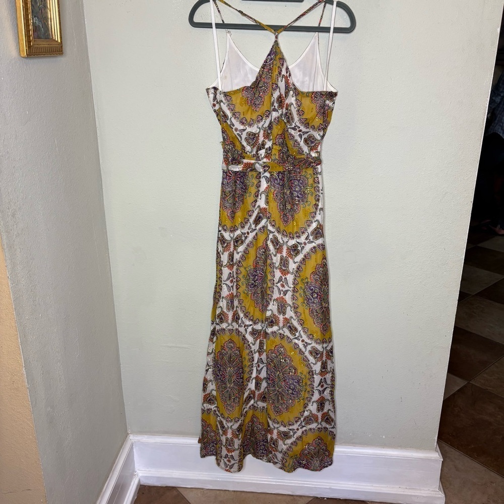 Anthropologie Akemi + Kim Medallion Dress Maxi Dress Size Medium - Picture 8 of 10